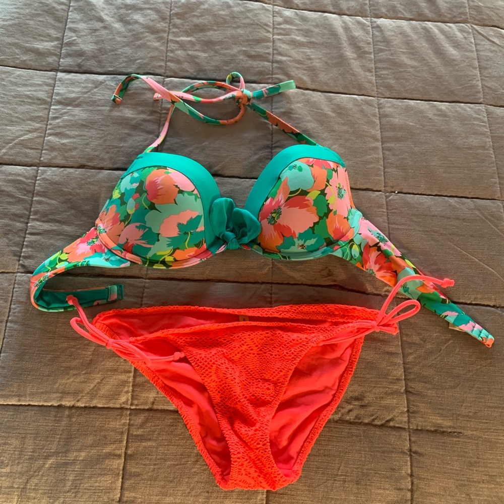 Aerie push up, Brooke wire bathing suit